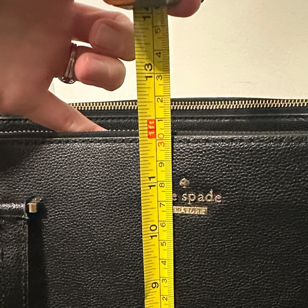 Kate Spade New York Black Patterson Drive Kona Tote - Picture 11 of 13